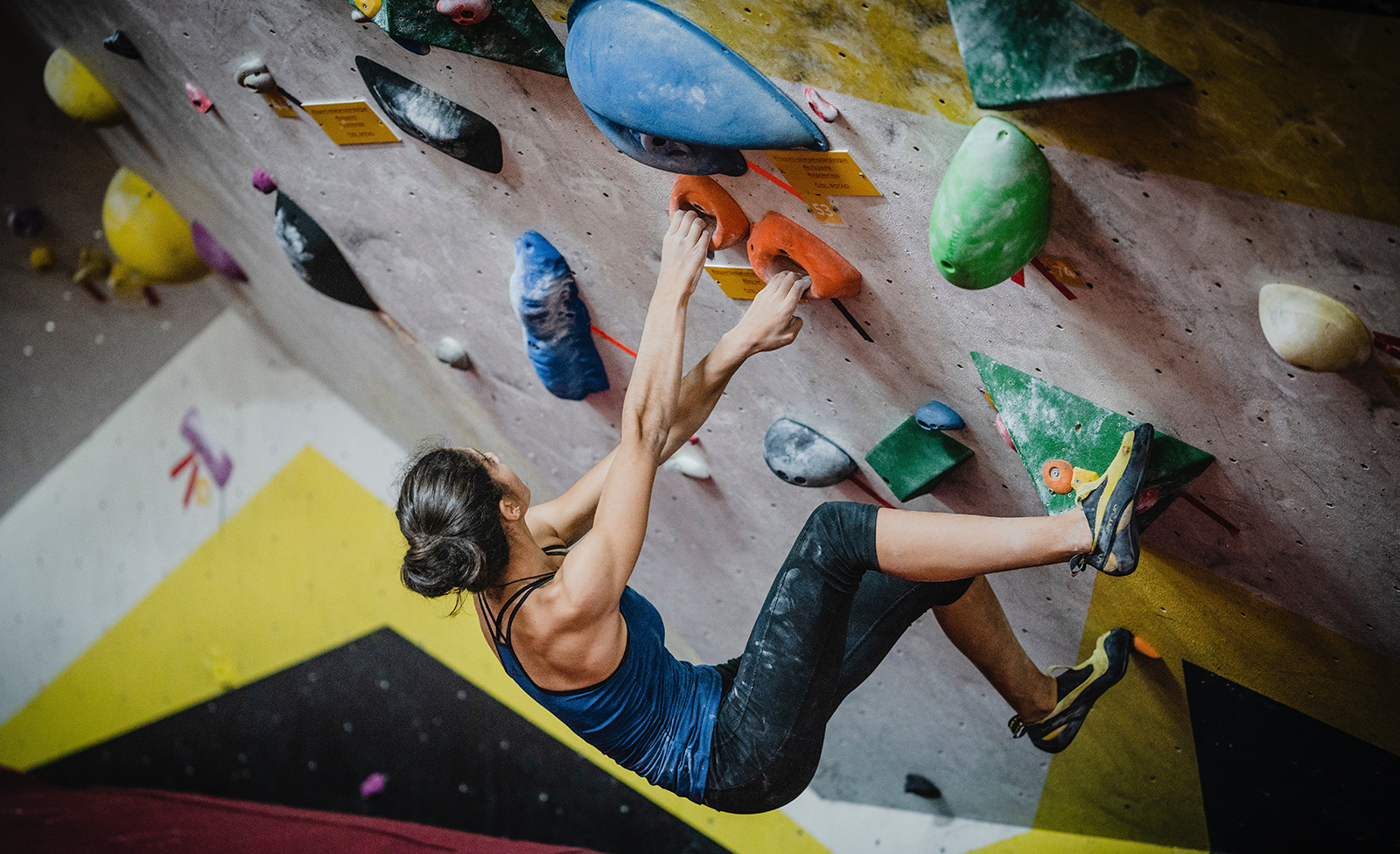 rock climbing is an adventure sport that can keep you fit.

