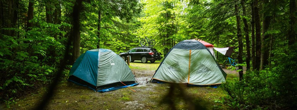 camping in the rain - 5 tips